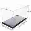31x17x19cm DIY Assembly Transparent Acrylic Display Case Car Boat Toy Dustproof Storage Show Box For Action 5
