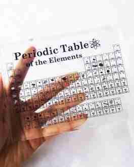 Periodic Table with Real Elements - Chinov Display