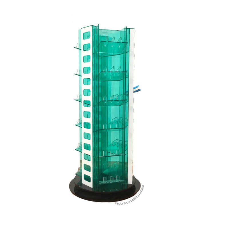 Custom Acrylic Display Case Funko POP LED Lighting Toys 360 Degree ...